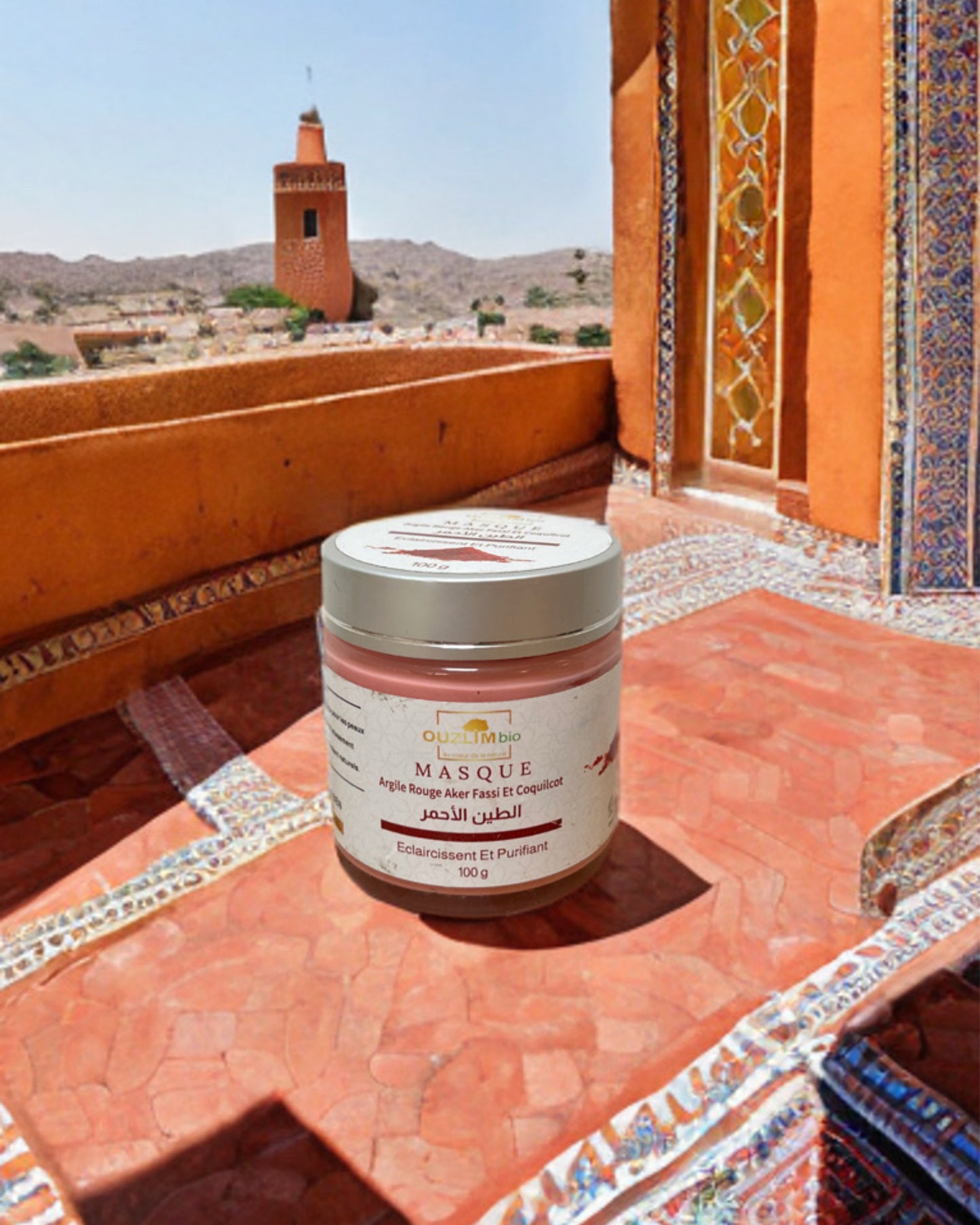 الطين الأحمر المغربي