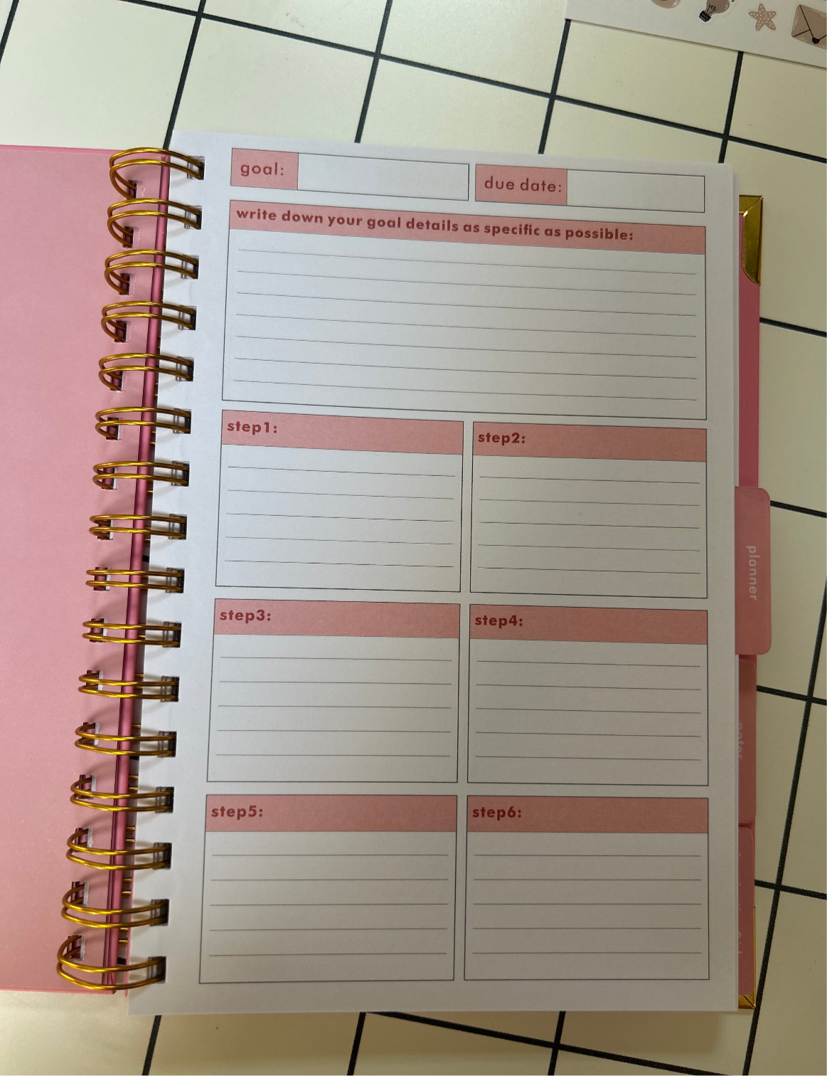 THE PLANNER